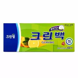 [보리보리/땡큐온]태화 크린백 25 x 35 x 100매 x1개 위생팩 주방
