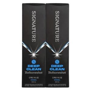 불스원샷 시그니처 딥클린 연료첨가제 경유용 500ml x2개