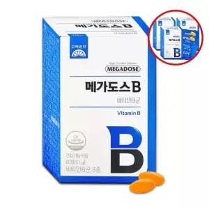 메가도스B 60정 3개 에너지 비타민B 컴플렉스 피로감해소