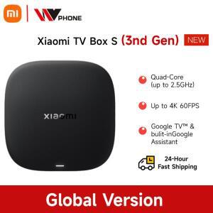 글로벌 버전 Xiaomi TV Box S 3세대 4K Ultra HD 2G 32G WiFi BT5.2 Google TV Cast Netflix 스마트 TV Box