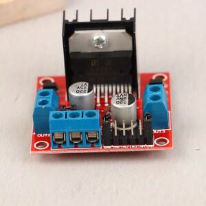 L298N 모터 드라이버 모듈 스테퍼 스마트 자동차 로봇 브레드 보드 펠티어 Arduino 용 고전력 L298