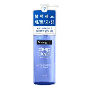 1+1 뉴트로지나 블랙헤드 피지 딥 클린 클렌징오일 200ml x 2개