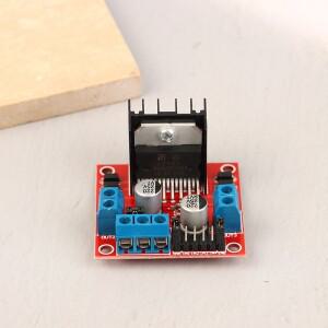 브레드보드 펠티어 L298N DC 모터 드라이버; Arduino 로봇 응용 프로그램용 모듈.