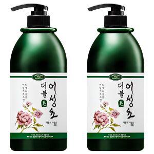 더블모 어성초 샴푸 플로럴향 1L x 2개