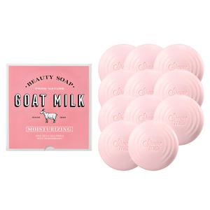 샤워메이트 뉴 산양유 목욕비누 딸기 90g x 12개입