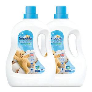 스너글 섬유유연제 대용량 허거블코튼 4L x2개