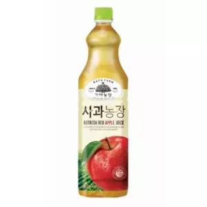 웅진 가야농장 사과농장 1.5Lx12펫/후버/조아제약/델몬트/사과/매일피크닉/사과에이드/쥬스/과즙/음료