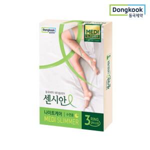 동국제약 의료용 압박스타킹  메디슬리머 나이트케어 핑크 1개(사이즈선택)