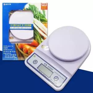 경인 YLTZRHQJ 디지털 전자저울(KB-5000) 주방 계량저울 베이킹