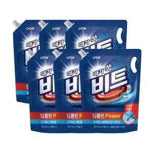 비트 딥클린 파워 액체세제 일반 리필 2L 6개