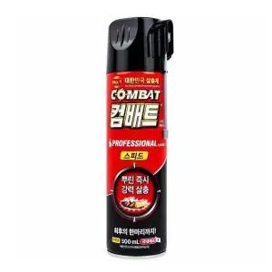 [셀러허브]컴배 트 프로페셔널 스피드 에어졸 500ml 바퀴벌레 벼룩 개미 살충제 스프레이 D (S35831948)
