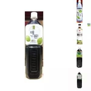 매실농축액(매원 1.5L)/엑기스/음료/매실청/원액/매실즙 엑기스 담금청 발효 건강 베이스 희석 업소 카페