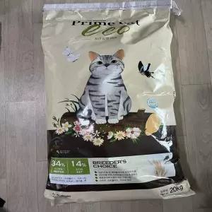 [웰빙창고] 뉴트리나 프라임캣에코 20kg 대용량 고양이사료
