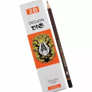 온가지몰 더존연필 2B 타 12개입 스케치연필 문구사무용품