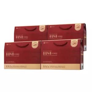 종근당건강 홍삼 녹용 프리미엄 50ml×30포 4박스 부모님건강