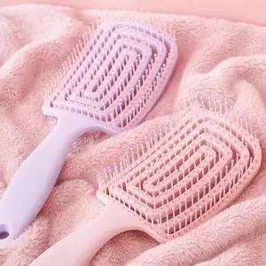 디유 헤어 브러쉬 뿌리볼륨 드라이 빗 두피 모공 머리 마사지 샴푸 롤빗 2개입