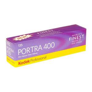 KODAK Phortra 400 프로페셔널 ISO 400, 35mm, 36 노출, 컬러 네거티브 필름(팩당 5롤)