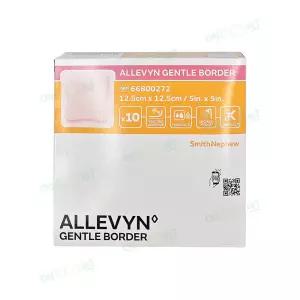 알레빈 젠틀보더 12.5x12.5cm 10매입 66800272 / 5인치 Allevyn Gentle Border 폼드레싱