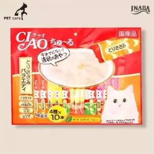 이나바 챠오 츄루 (닭가슴살 버라이어티) (14g x 40p) (SC-133)