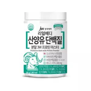 MD등록 저분자 가수분해 중외제약 리얼메디 산양유 단백질 분말 1통 프로틴 쉐이크 초유 단백 분말 초유 대두 완두 유청