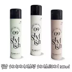JU 꽃을든남자 09 스타일리쉬 헤어스프레이 300ml 헤어케어시스템 헤어 스프레이