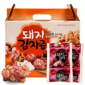 엄마애손 돼지감자즙 100ml 60포엑기스 액기스 영양 농축 돼지감자급