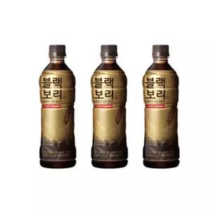 아트박스/마전동상회 하이트진로 블랙 보리 보리차 음료 520ml 페트 20개