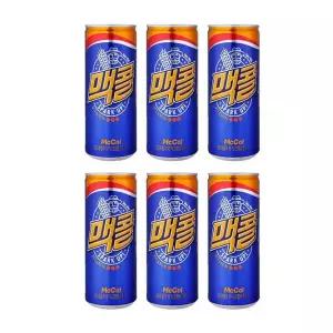 아트박스/마전동상회 맥콜 캔 보리 탄산 음료 250ml 30개