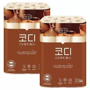 30m30롤 부드러운 물에잘녹는 2팩 하이재지 집들이 고창황토