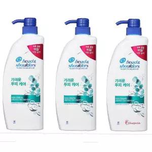 피앤지 850ml 가려운두피 3묶음 샴푸 헤드앤숄더tuv401