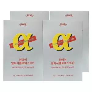 데이즈온 알파CD 원데이 알파싸이클로덱스트린 / 알파시클로 덱스트린 3g x 14포 / 4박스 / DY