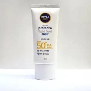 NIVEA 프로텍트 수분진정 선크림 선세럼 90ml