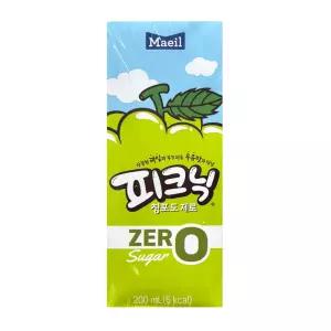 매일유업 피크닉 제로 청포도맛 200ml x 24개