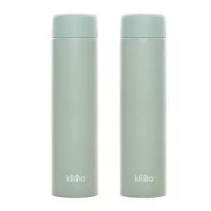 메온셀 (1+1)클리나 스텐 소형 티 커피 포켓 미니 텀블러 150ml 200ml
