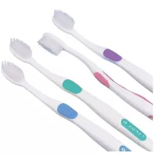 오죤 하프슬림 미세모 칫솔 20개 오존 약국용 부드러운 이중미세모 구강 케어