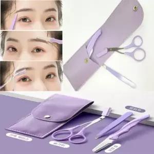 사러왕눈섭정리 눈썹수정칼 여자 남자 눈썹관리 깔끔눈썹 정리 3종세트 답례품 선물용 여행용 휴대용