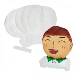 [꾸꾸까까]얼굴풍선 만들기 그리기 색칠풍선 1입 포장 10P