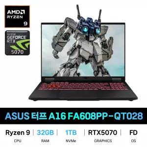 IT_ASUS 터프 TUF Gaming A16 FA608PP-QT028 RAM 32GB/SSD 1TB 재고보유