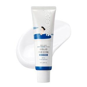 라운드 랩 버치 주스 보습 UV LOCK SPF 45 | NBC No1 SPF, 데일리 스킨케어용 글로우 선크림, 무독성, 자외선 차단, 경량, 오일 프리, , 산 선크림 (1.69 Fl Oz)
