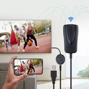 4K HDMI 미라캐스트 무선 미러링 동글이 2.4G 5G 듀얼 핸드폰 스마트폰 휴대폰 노트북 컴퓨터 영상 TV연결