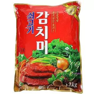 감치미 2Kg 조미료 맛조미료 다시다 쇠고기 분말소스 육수 양념요리 찌개양념 업소용def783