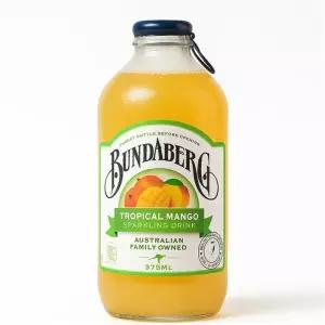 [웰빙창고] 분다버그(BUNDABERG) 트로피칼 망고 375ml x 12병