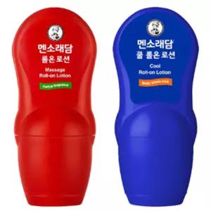 멘소래담 쿨 롤 온 핫 로션 바르는파스 소염 진통 허리 다리 관절 근육통 맨소래담 1+1