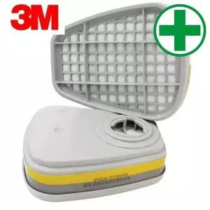 방독정화통 3M-6003K (산성.염화수소.유증기-2ea/1조) 마스크 방독면 호흡보호구 필터식 방진 방독