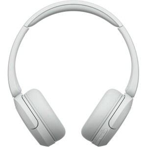 Sony WH-CH520 최고의 무선 블루투스 수명, 최대 헤드폰, 제어용 포함, 기능이 마이크 온이어 USB-C 50시간의 있는 케이블 - 화이트 통화 충전 빠른 및 배터리 음성 포함