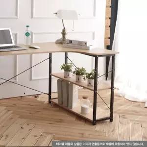 이지심플 L형 책상 /데스크탑책상/PC선반테이블/컴퓨터수납선반/다용도컴퓨터책상/수납선반테이블