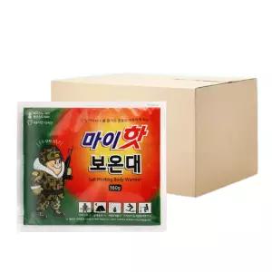 마이핫 보온대 핫팩 손난로 일회용 주머니 온열팩 160g 120개