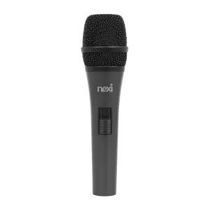 넥시 NX-DM200 유선 다이나믹 마이크 (NX1625) 단일지향성 폴라 패턴 카디오이드