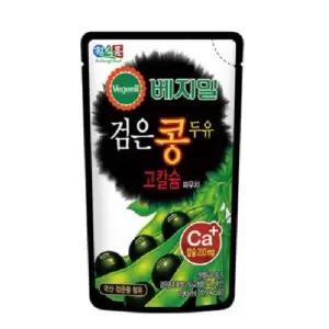 베지밀 검은콩 고칼슘 두유(파우치) 190ml x 15봉. x 2개