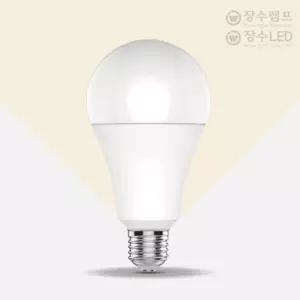 장수램프 A19 LED 벌브 전구 15W E26 전구색 백열다마전구 볼전구 욕실 교체용 볼형 주광 램프 미니